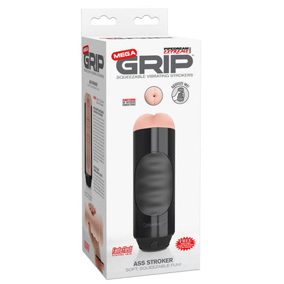 PDX TOYZ - PIPEDREAM EXTREME TOYZ MEGA GRIP VIBRATING STROKER ASS