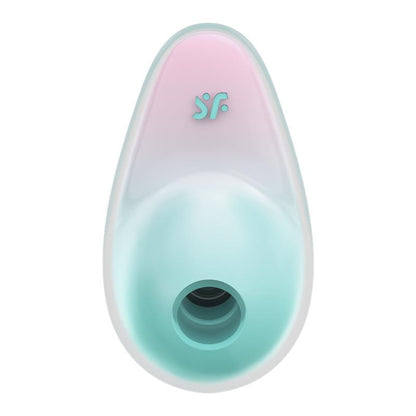 SATISFYER - PIXIE DUST CLITORIS SUCKER WITH VIBRATION MINT/PINK