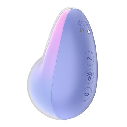 SATISFYER - PIXIE DUST CLITORIS SUCKER WITH VIBRATION VIOLET/PINK