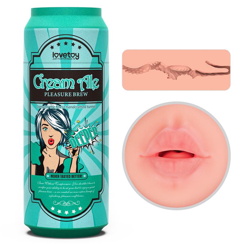 LOVETOY - PLEASURE BREW MASTURBATOR MOUTH CREAM ALE