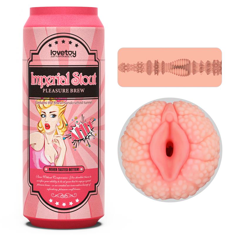 LOVETOY - PLEASURE BREW MASTURBATOR VAGINA IMPERIAL STOUT