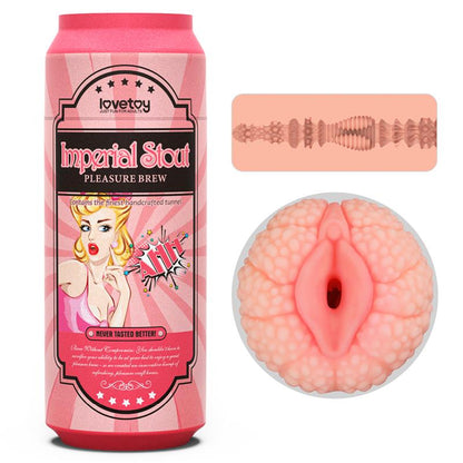 LOVETOY - PLEASURE BREW MASTURBATOR VAGINA IMPERIAL STOUT