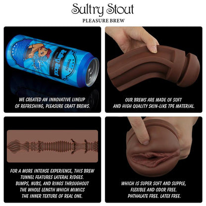 LOVETOY - PLEASURE BREW MASTURBATOR VAGINA SULTRY STOUT
