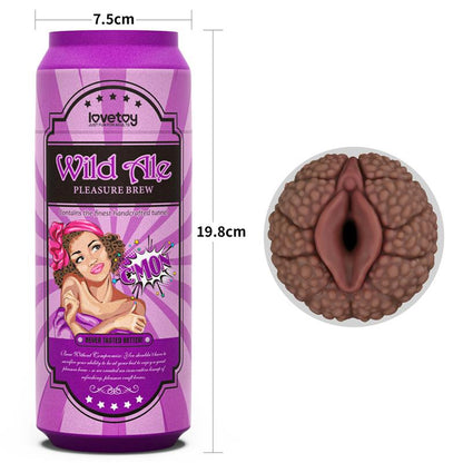 LOVETOY - PLEASURE BREW MASTURBATOR VAGINA WILD ALE