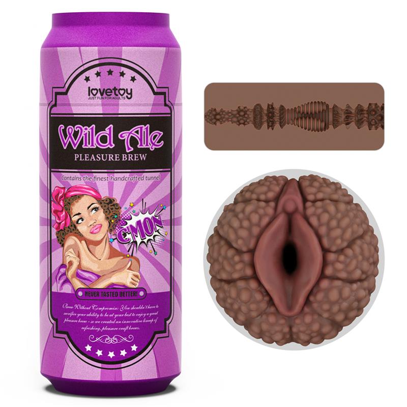LOVETOY - PLEASURE BREW MASTURBATOR VAGINA WILD ALE