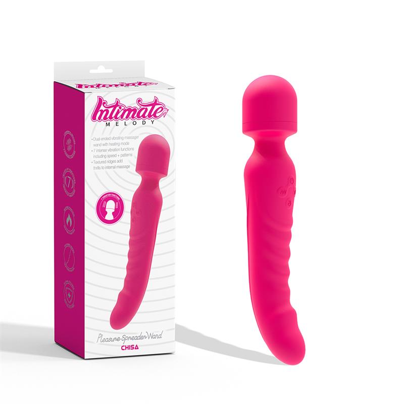 CHISA - BAGUETTE DE PLAISIR AVEC MODE CHAUFFANT ROSE