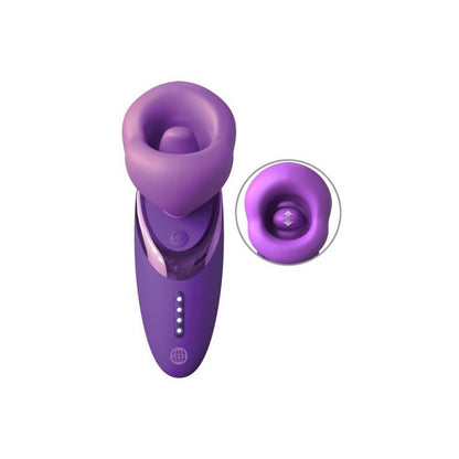 FANTASY FOR HER - PLEASURE SUCKER TONGUE STIMULATOR WITH SUCTION AND VIBRATION