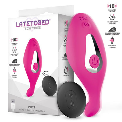 LATETOBED - PLITZ PANTY STIMULATOR WITH REMOTE CONTROL USB