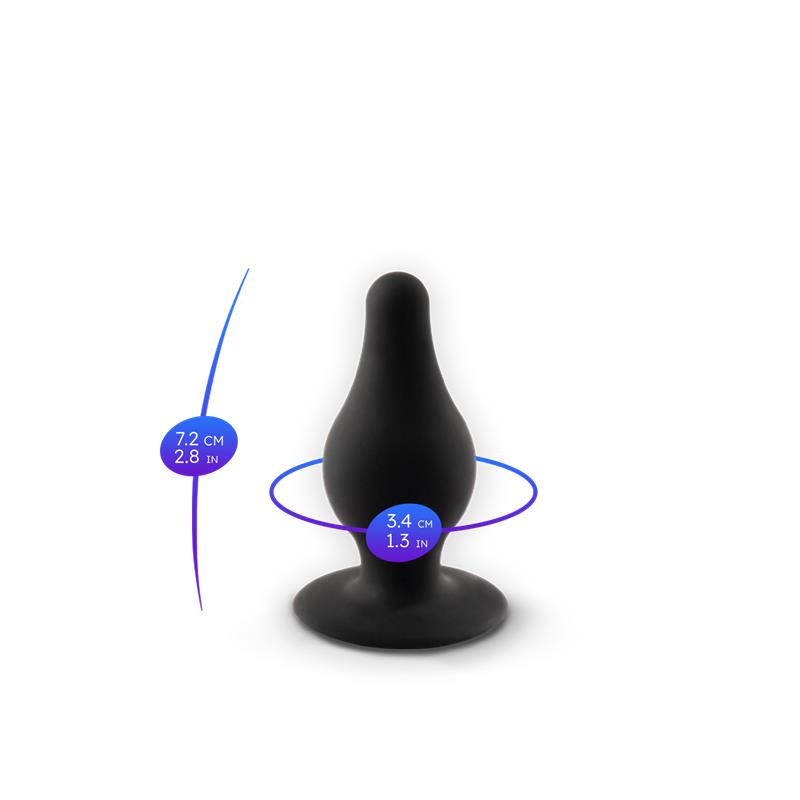 SILEXD - PLUG ANAL MODEL 2 S NEGRO