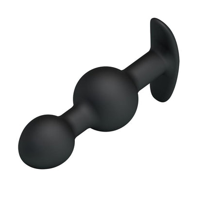 PRETTYLOVE - PLUG BOLAS ANALES SILICONA