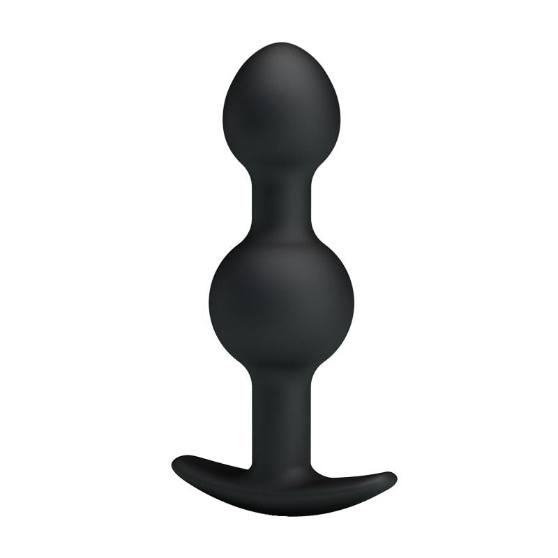 PRETTYLOVE - PLUG BOLAS ANALES SILICONA