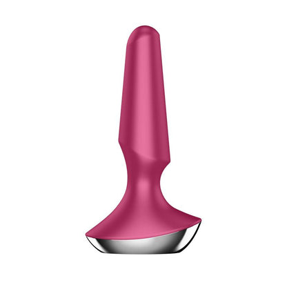 SATISFYER - PLUG-ILICIOUS 2 VIBRATING BUTT PLUG WITH SATISFYER CONNECT APP BERRY