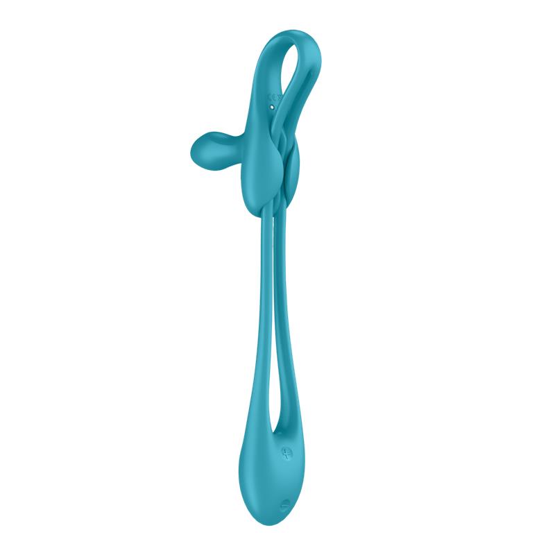 SATISFYER - PLUG & PLAY 1 ANAL VIBRATOR FLEXIBLE BLUE