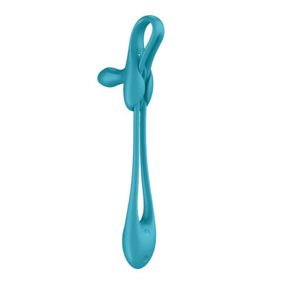 SATISFYER - PLUG & PLAY 1 ANAL VIBRATOR FLEXIBLE BLUE