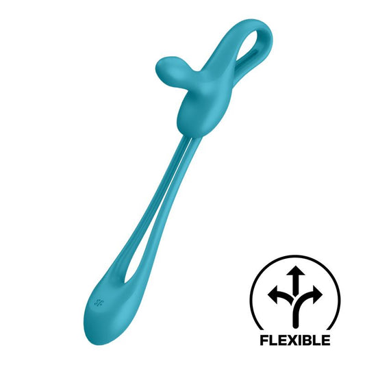 SATISFYER - PLUG & PLAY 1 ANAL VIBRATOR FLEXIBLE BLUE
