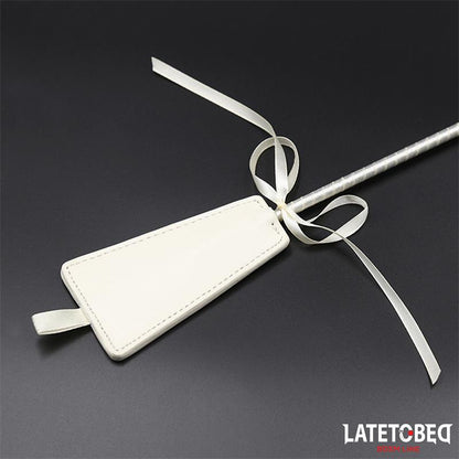 LATETOBED BDSM LINE - BOWKNOT FEATHER TICKLER PADDLE
