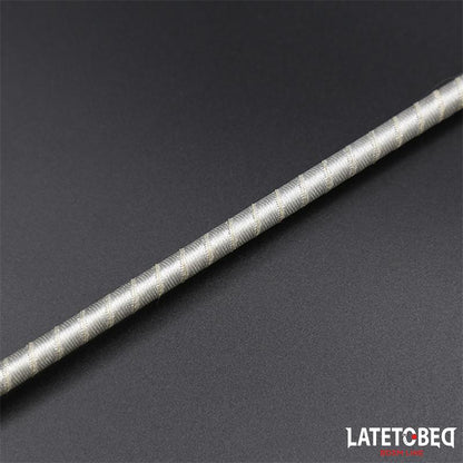 LATETOBED BDSM LINE - BOWKNOT FEATHER TICKLER PADDLE