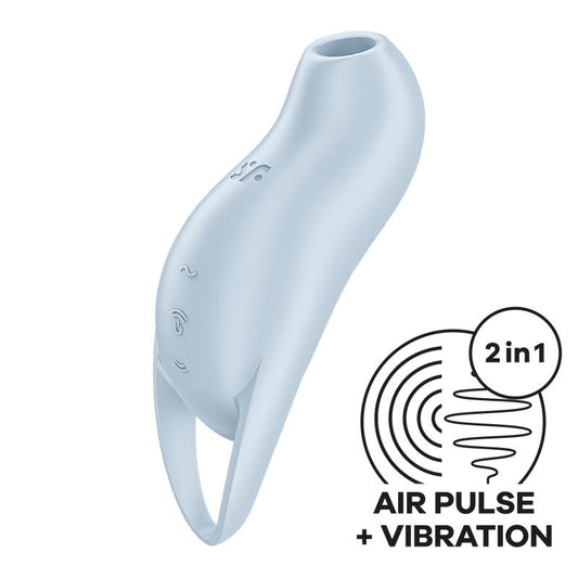 SATISFYER - POCKET PRO 1 BLUE