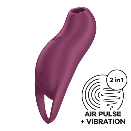 SATISFYER - POCKET PRO 1 RED