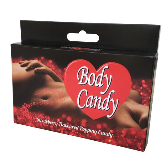 SPENCER & FLEETWOOD - POPPING CANDY STRAWBERRY FLAVOR BODY CANDY 2X16GR