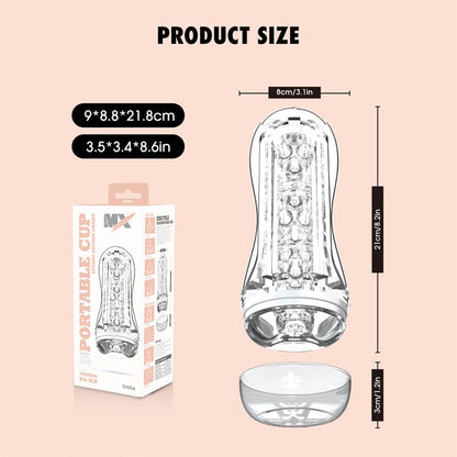 CHISA - PORTABLE CUP STRONG EDITION COMBO MASTURBATOR