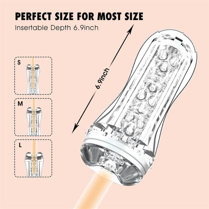 CHISA - PORTABLE CUP STRONG EDITION COMBO MASTURBATOR