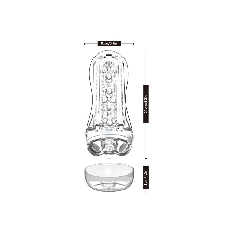 CHISA - PORTABLE CUP STRONG EDITION COMBO MASTURBATOR