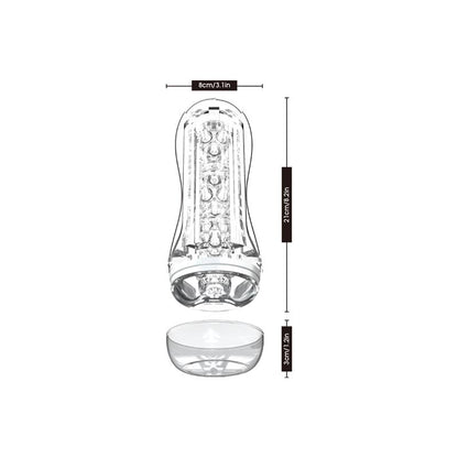 CHISA - PORTABLE CUP STRONG EDITION COMBO MASTURBATOR