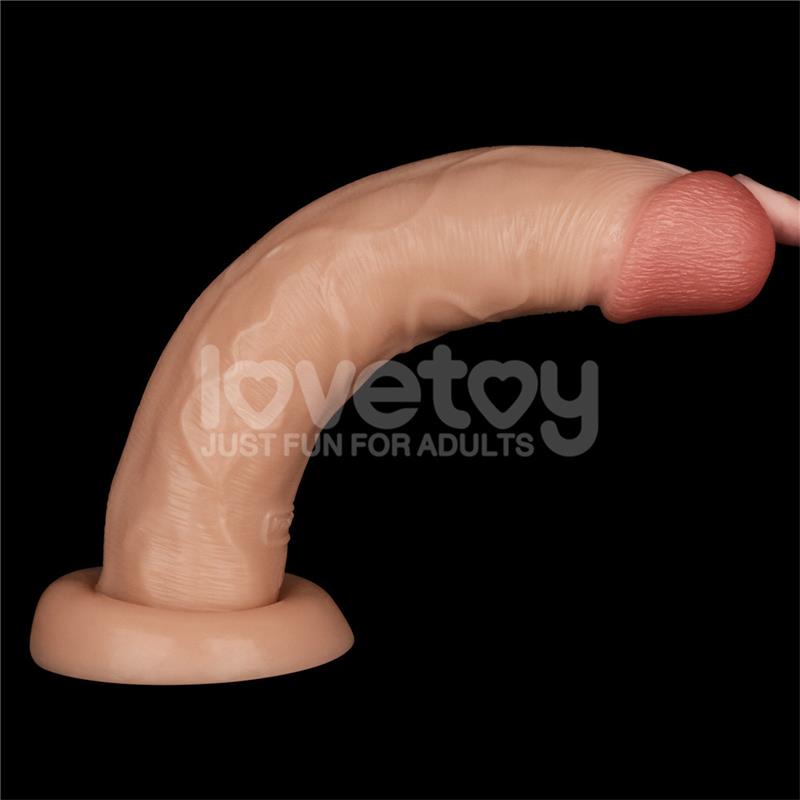 LOVETOY - POWER BASICS DILDO WITH VIBRATION 10