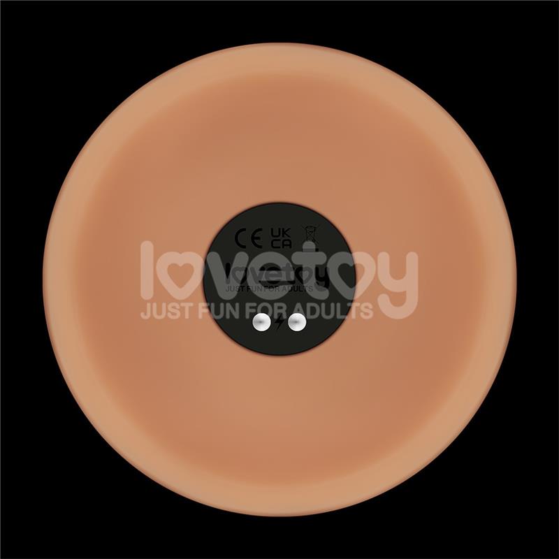 LOVETOY - POWER BASICS DILDO WITH VIBRATION 10