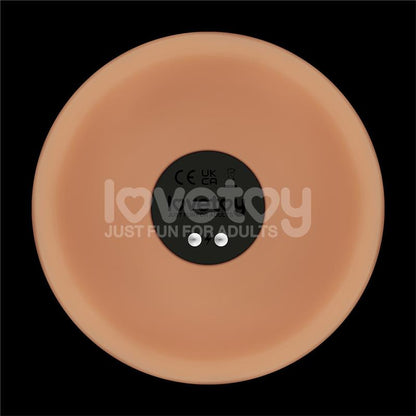 LOVETOY - POWER BASICS DILDO WITH VIBRATION 10