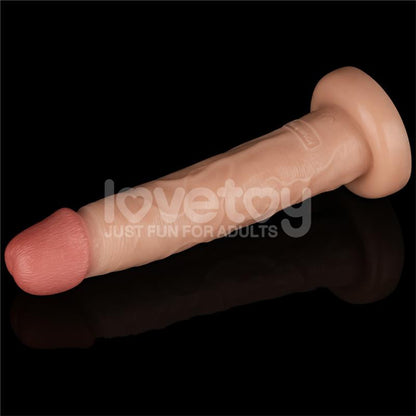LOVETOY - POWER BASICS DILDO WITH VIBRATION 10