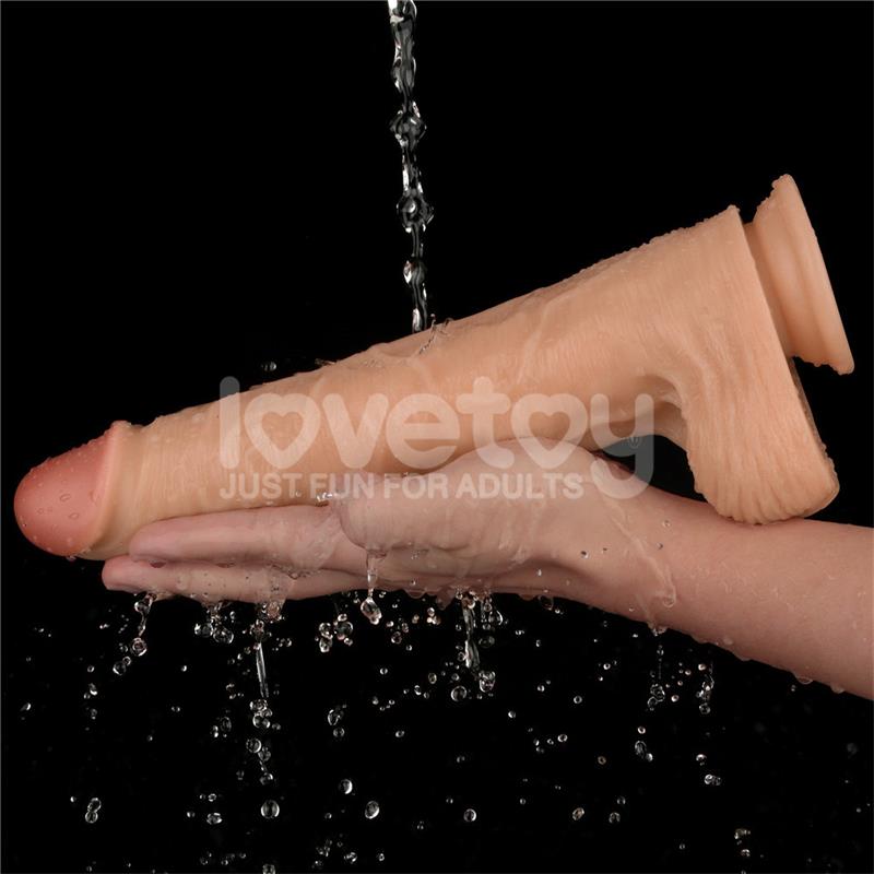 LOVETOY - POWER BASICS DILDO WITH VIBRATION 11