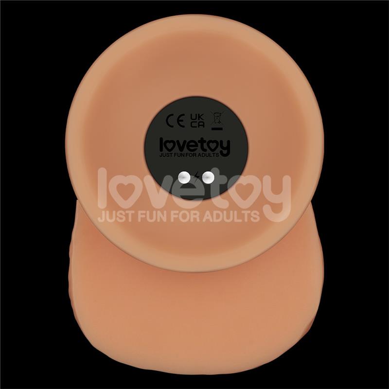 LOVETOY - POWER BASICS DILDO WITH VIBRATION 9.5