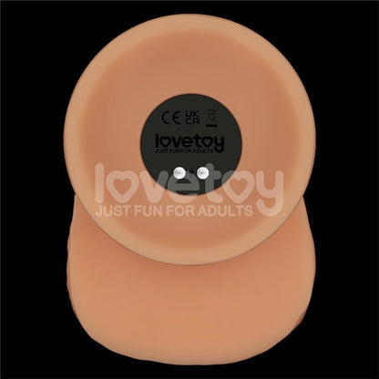 LOVETOY - POWER BASICS DILDO WITH VIBRATION 9.5