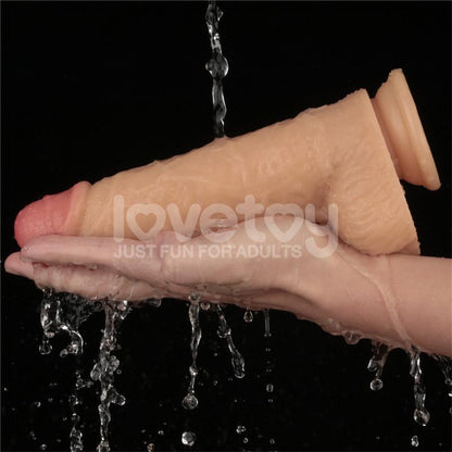 LOVETOY - POWER BASICS DILDO WITH VIBRATION 9