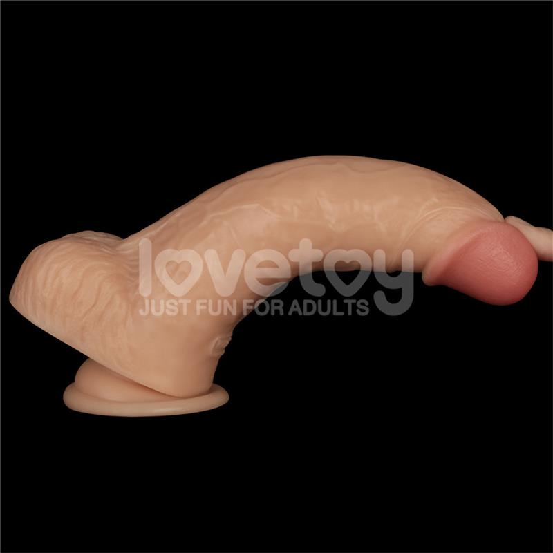 LOVETOY - POWER BASICS DILDO WITH VIBRATION 9