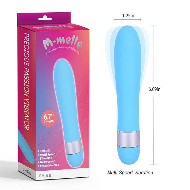 CHISA - PRECIOUS PASSION STIMULATOR WITH VIBRATION BLUE