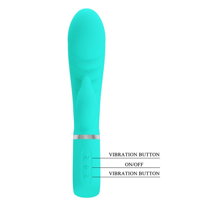 PRETTYLOVE - PRESCOTT G-SPOT VIBRATOR GREEN