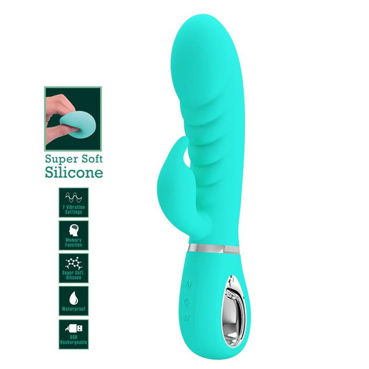 PRETTYLOVE - PRESCOTT G-SPOT VIBRATOR GREEN