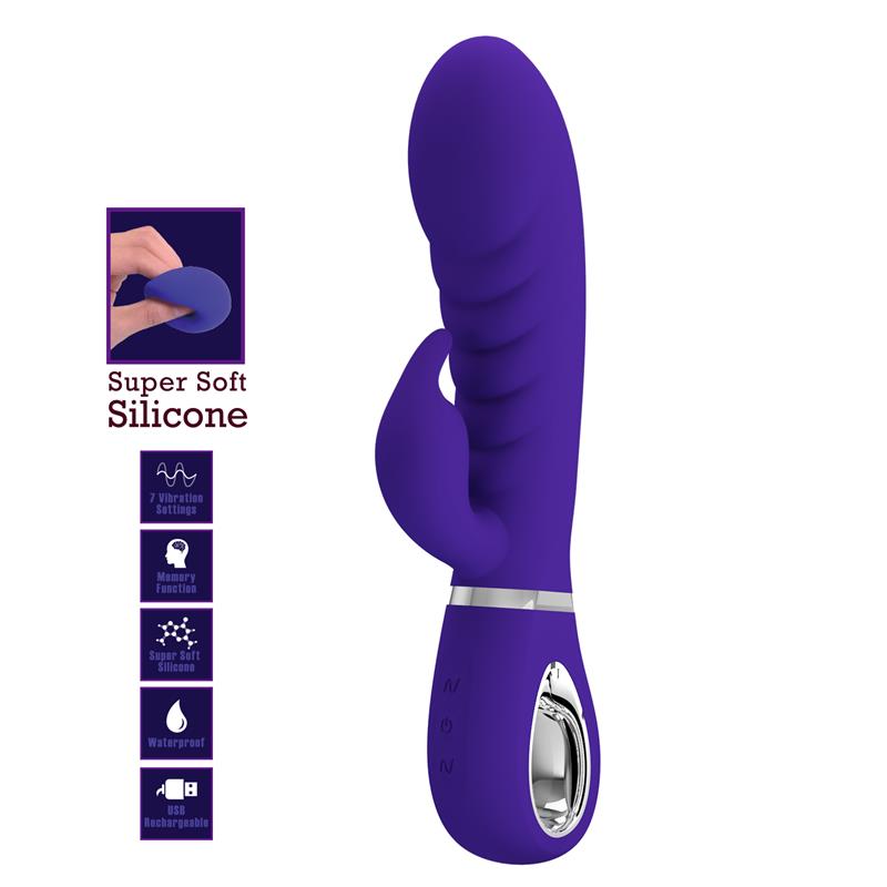 PRETTYLOVE - PRESCOTT G-SPOT VIBRATOR LILAC