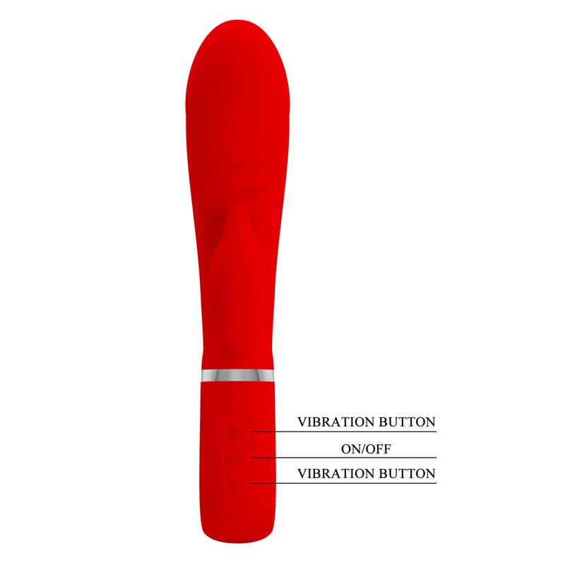 PRETTYLOVE - PRESCOTT G-SPOT VIBRATOR RED