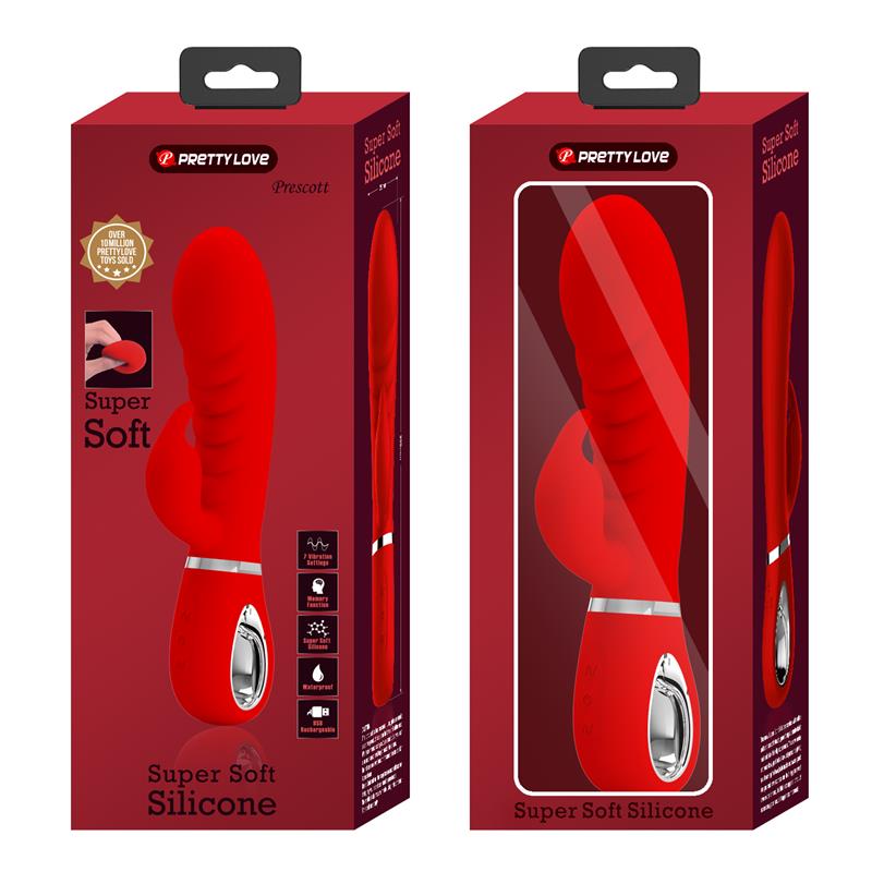 PRETTYLOVE - PRESCOTT G-SPOT VIBRATOR RED