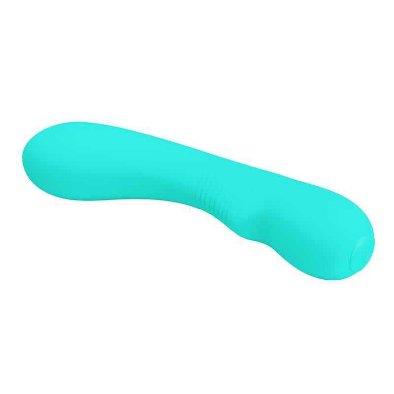 PRETTYLOVE - PRESCOTT VIBRATOR USB SILICONE GREEN