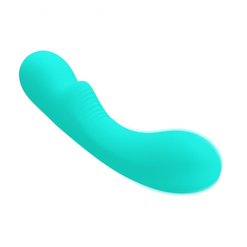 PRETTYLOVE - PRESCOTT VIBRATOR USB SILICONE GREEN