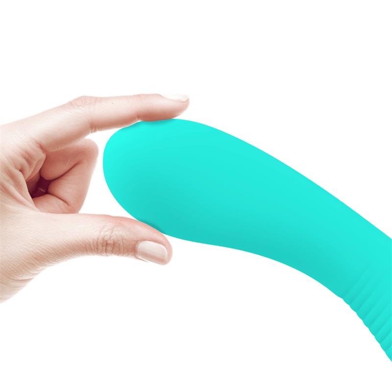 PRETTYLOVE - PRESCOTT VIBRATOR USB SILICONE GREEN