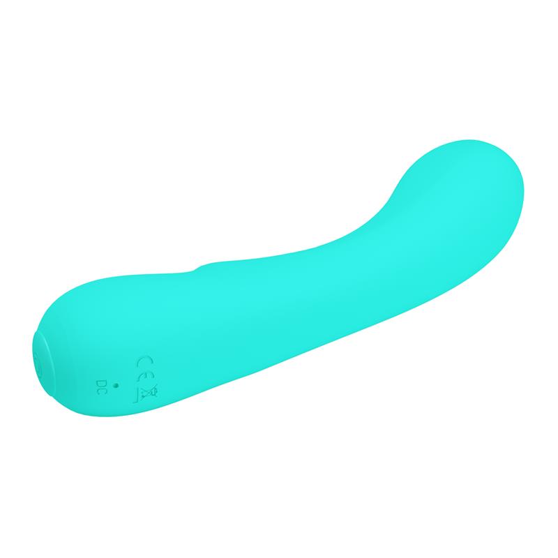 PRETTYLOVE - PRESCOTT VIBRATOR USB SILICONE GREEN