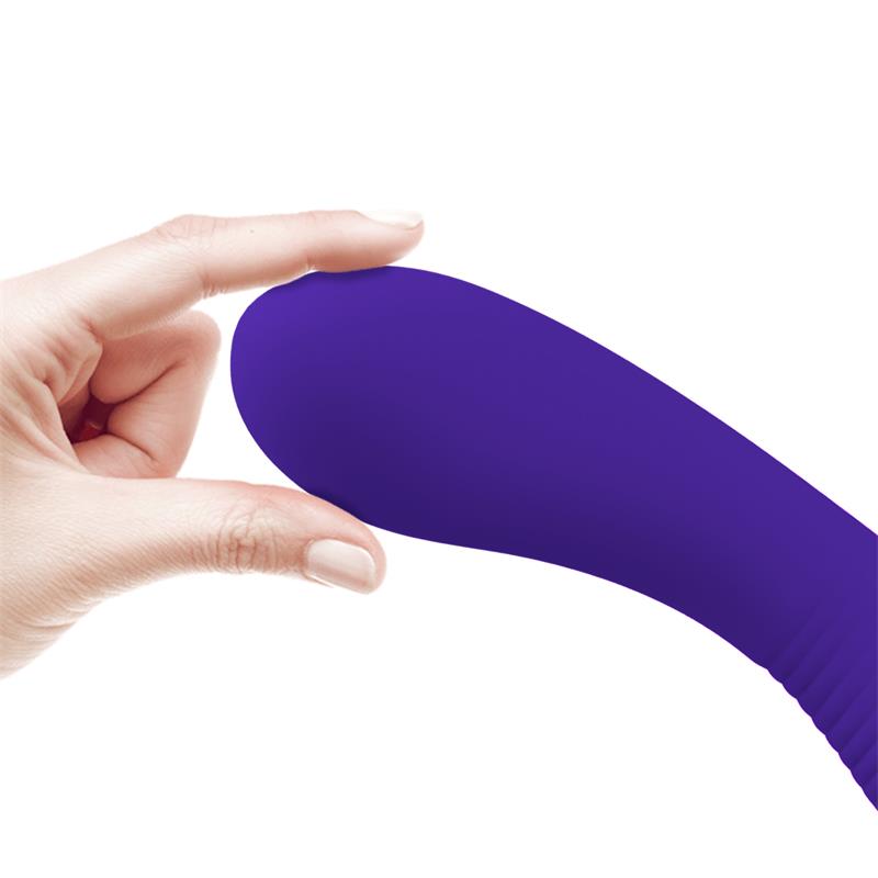 PRETTYLOVE - PRESCOTT VIBRATOR USB SILICONE LILAC