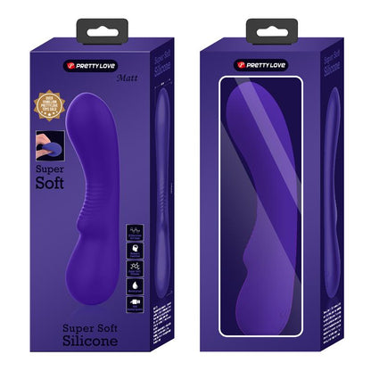 PRETTYLOVE - PRESCOTT VIBRATOR USB SILICONE LILAC