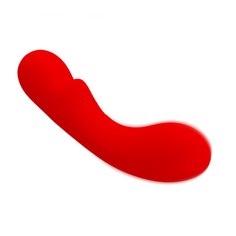 PRETTYLOVE - PRESCOTT VIBRATOR USB SILICONE RED